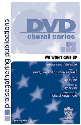 PraiseGathering Music - We Wont Give Up - Vader/Aspinall/Rouse - Accompaniment CD